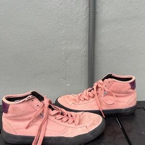 Vans Pink and Black Lizzie Armanto Sk8 Hi